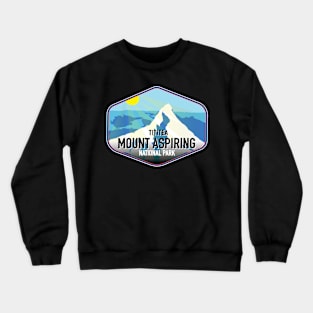 Tititea Mount Aspiring National Park, New Zealand Crewneck Sweatshirt